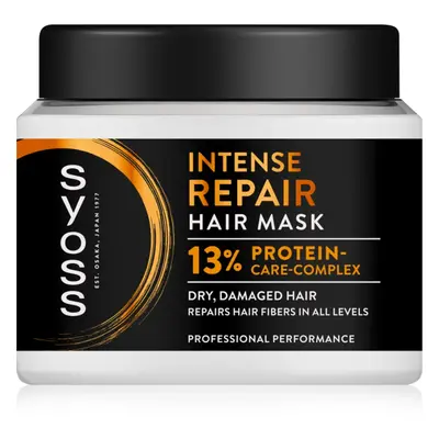 Syoss Intense Repair Intense intenzív pakolás hajra proteinnel 400 ml