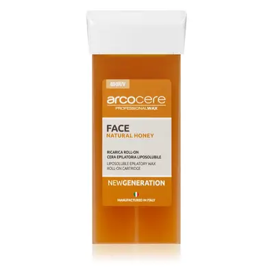 Arcocere Professional Wax Face Natural Honey gyanta szőrtelenítéshez az arcra utántöltő 100 ml