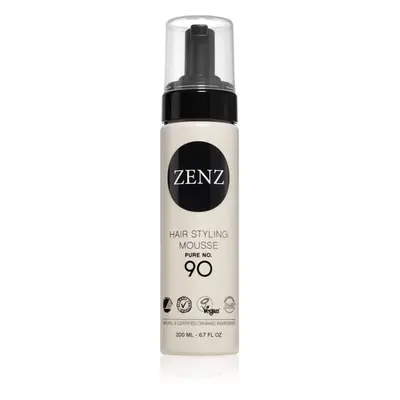 ZENZ Organic Pure No. 90 fixáló hab a hajformázáshoz, melyhez magas hőfokot használunk 200 ml