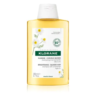 Klorane Chamomile sampon szőke hajra 200 ml