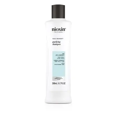 Nioxin Scalp Recovery Purifying Shampoo sampon ritkuló és vékonyszálú hajra korpásodás ellen 200