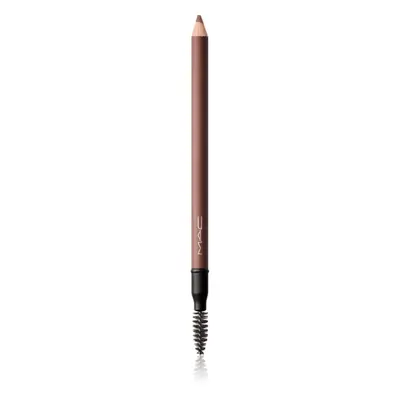 MAC Cosmetics Veluxe Brow Liner szemöldök ceruza kefével árnyalat Deep Dark Brunette 1.19 g