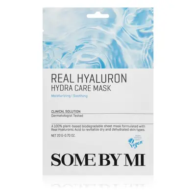 Some By Mi Clinical Solution Hyaluron Hydra Care Mask hidratáló gézmaszk nyugtató hatással 20 g