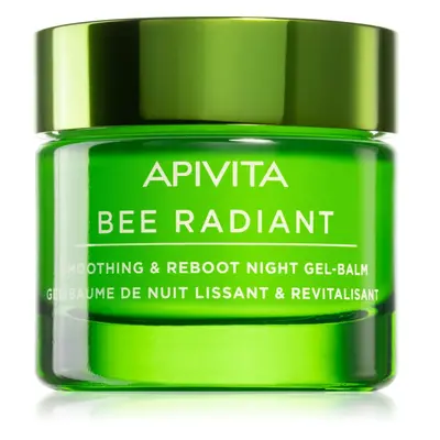 Apivita Bee Radiant Night Gel-Balm éjszakai fertőtlenítő és bőrápoló géles balzsam 50 ml