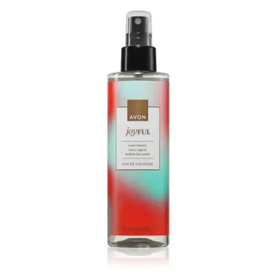 Avon Joyful Watermelon & Clary Sage & Bubble Tea Eau de Cologne hölgyeknek 200 ml