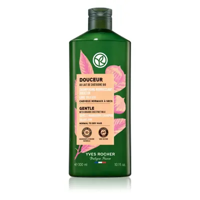 Yves Rocher Douceur finom állagú sampon with Organic Chestnut Milk 300 ml