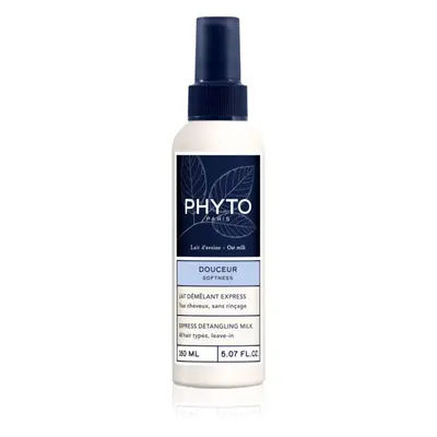 Phyto Douceur Softness Express Detangling Milk tej a hajra a könnyű kifésülésért 150 ml