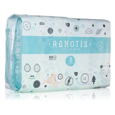 Agnotis Baby Diapers No 3 eldobható pelenkák 4-9 kg 50 db