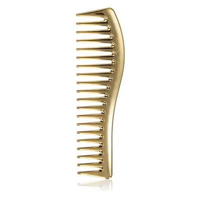 Janeke Gold Line Wavy Comb for Gel Application fésű gélek felviteléhez 18,5 x 5 cm 1 db