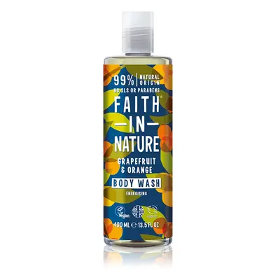 Faith In Nature Grapefruit & Orange energizáló tusfürdő gél 400 ml