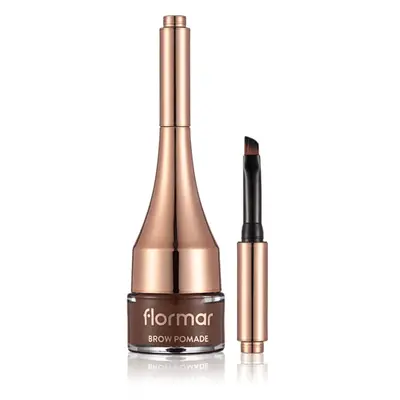 flormar Brow Pomade szemöldök pomádé ecsettel árnyalat 02 Light Brown 2,2 g