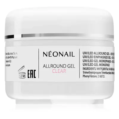 NEONAIL Allround Gel Clear gél körömépítésre 15 ml