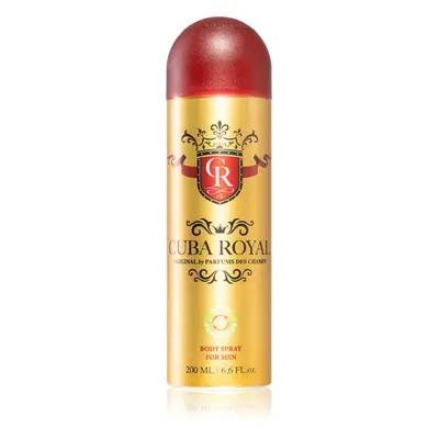 Cuba Royal spray dezodor uraknak 200 ml