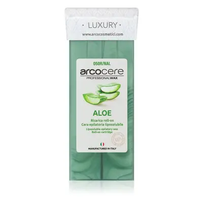 Arcocere Professional Wax Aloe gyanta szőrtelenítéshez roll-on utántöltő 100 ml