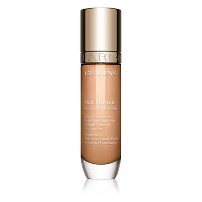 Clarins Skin Illusion Hydrating Foundation Magas fedésű alapozó árnyalat 107N 30 ml