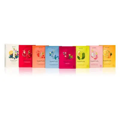 KORIKA SuperFruits Everyday Set of 7 Face Sheet Masks arcmaszk szett