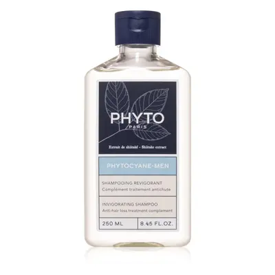 Phyto Cyane-Men Invigorating Shampoo tisztító sampon hajhullás ellen 250 ml