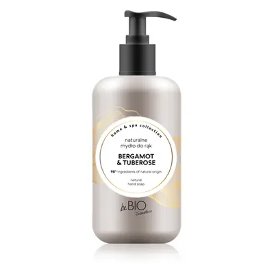 beBIO Home & Spa természetes szappan kézre Bergamot & Tuberose 300 ml