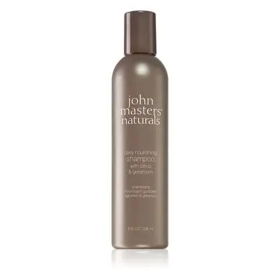 John Masters Organics Citrus & Geranium Daily Nourishing Shampoo tápláló sampon mindennapi haszn