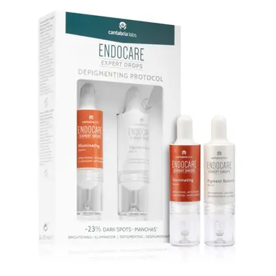 Endocare Expert Drops élénkítő szérum egységesíti a bőrszín tónusait 2x10 ml