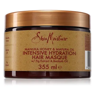 Shea Moisture Manuka Honey & Mafura Oil intenzív hidratáló maszk hajra 355 ml