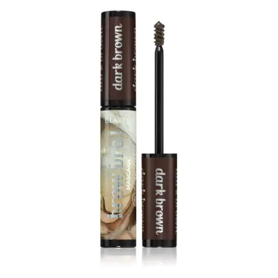 Claresa Brow Bro! szemöldök és szempillaspirál árnyalat 02 Dark Brown 8 ml