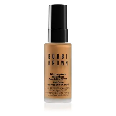 Bobbi Brown Mini Skin Long-Wear Weightless Foundation tartós alapozó SPF 15 árnyalat Golden 13 m