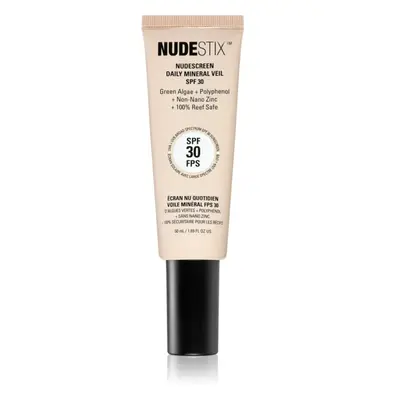 Nudestix Nudescreen Daily Mineral Veil SPF 30 ápoló nappali krém SPF 30 árnyalat Tan 50 ml