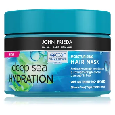 John Frieda Deep Sea Hydration hidratáló maszk száraz és normál hajra 250 ml