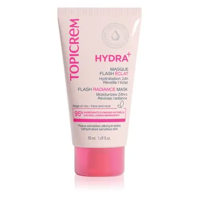 Topicrem Hydra+ Flash Radiance Mask hidratáló és világosító maszk 50 ml