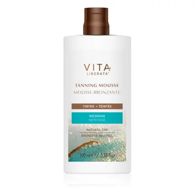 Vita Liberata Tanning Mousse Tinted önbarnító hab testre árnyalat Medium 100 ml