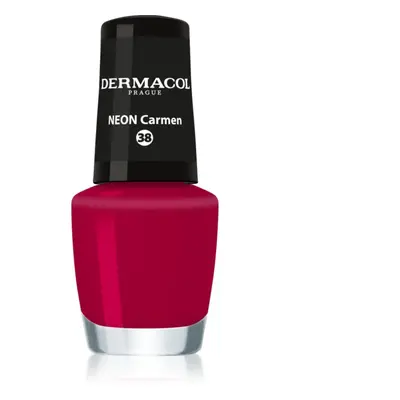 Dermacol Neon neon körömlakk árnyalat 38 Carmen 5 ml