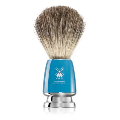 Mühle RYTMO Pure Badger borotválkozó ecset borz szőrből Blue Resin 1 db