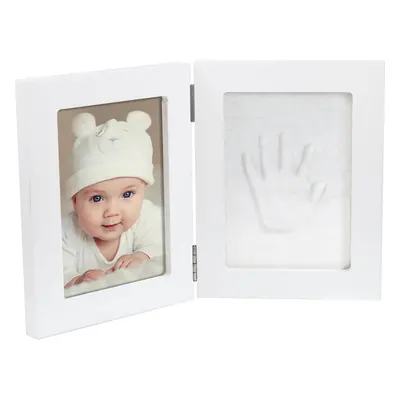 Dooky Luxury Memory Box Double Frame Handprint baba kéz- és láblenyomat-készítő szett 1 db