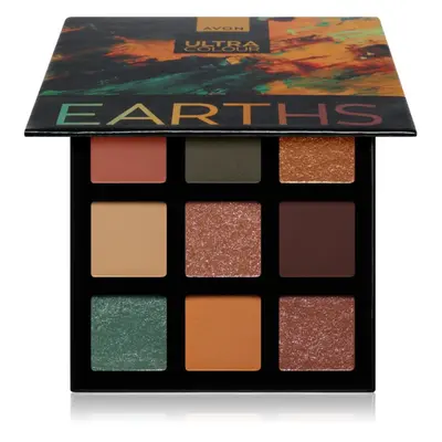 Avon Ultra Colour szemhéjfesték paletta árnyalat Earths 6,3 g