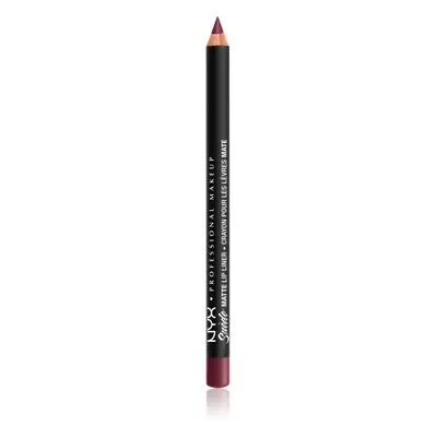 NYX Professional Makeup Suede Matte Lip Liner Matt ajakceruza árnyalat 27 Copenhagen 1 g