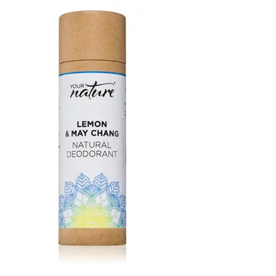 Your Nature Natural Deodorant izzadásgátló deo stift Lemon & May Chang 70 g