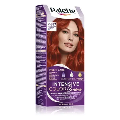 Schwarzkopf Palette Intensive Color Creme tartós hajfesték árnyalat 7-887 (RV6) Scarlet Red 1 db