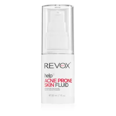 Revox B77 Help Acne Prone Skin Fluid gyengéd hidratáló fluid az aknés bőrre 30 ml