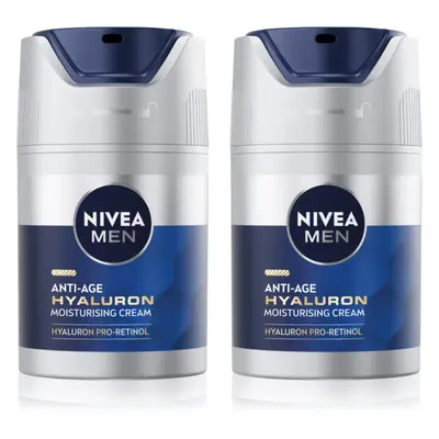 NIVEA MEN Hyaluron Pro-Retinol ránctalanító krém takarékos kiszerelés uraknak