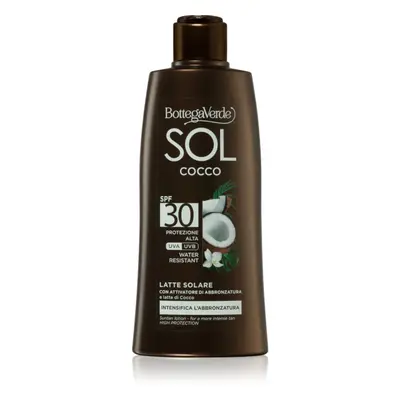 Bottega Verde Sol Cocco vízálló napozótej SPF 30 200 ml