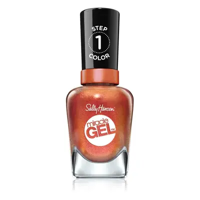 Sally Hansen Miracle Gel™ géles körömlakk UV/LED lámpa használata nélkül árnyalat 052 Sundown So