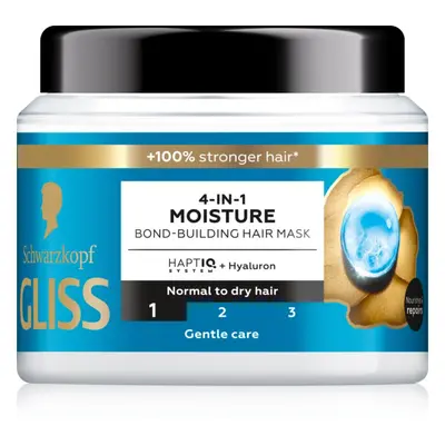 Schwarzkopf Gliss Aqua Revive hidratáló maszk normál és száraz hajra 400 ml