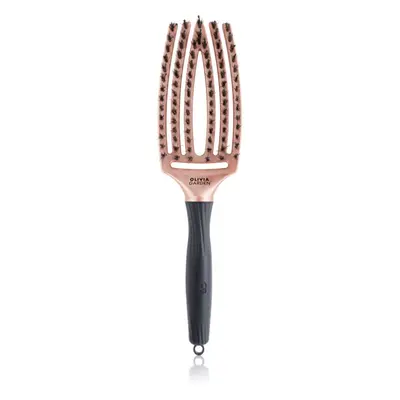 Olivia Garden Fingerbrush Trinity lapos kefe Rose Gold 1 db