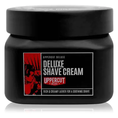 Uppercut Deluxe Shave Cream borotválkozási krém uraknak 120 g