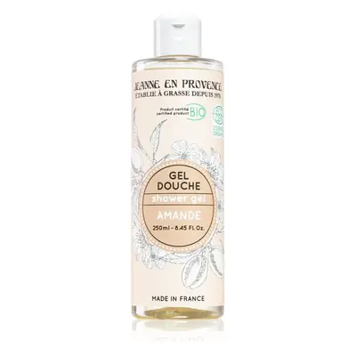 Jeanne en Provence BIO Almond tápláló tusoló gél BIO termék hölgyeknek 250 ml