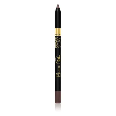 Avon Power Stay 24h géles szemhéjceruza árnyalat Chocolate Brown 1,2 g