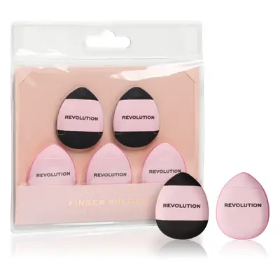 Makeup Revolution Finger Puff Set puffni 5 db