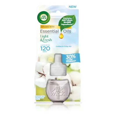 Air Wick Light & Fresh Cotton & Crisp Air Aroma diffúzor töltet 19 ml