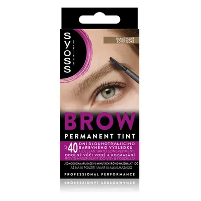 Syoss Brow Tint szemöldökfesték árnyalat Dark Blonde 10 ml